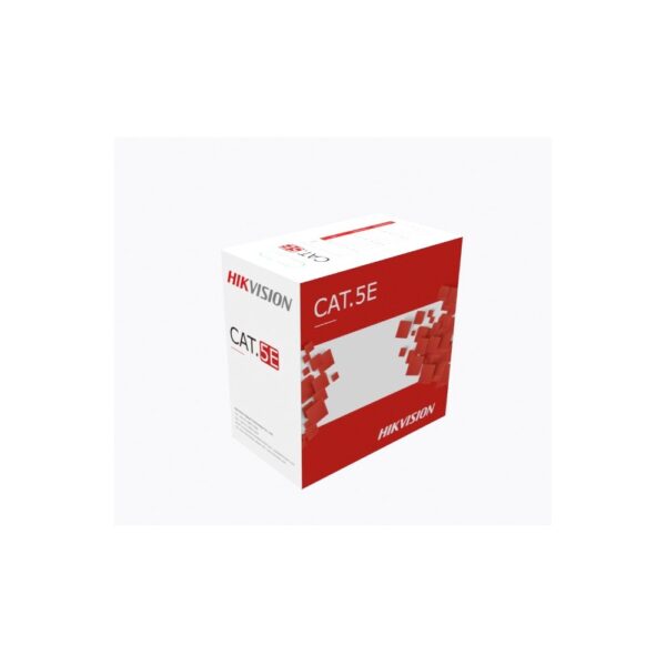 Cable UTP Cat5e Exterior 305m DS-1LN5EO-UU/E Negro Hikvision