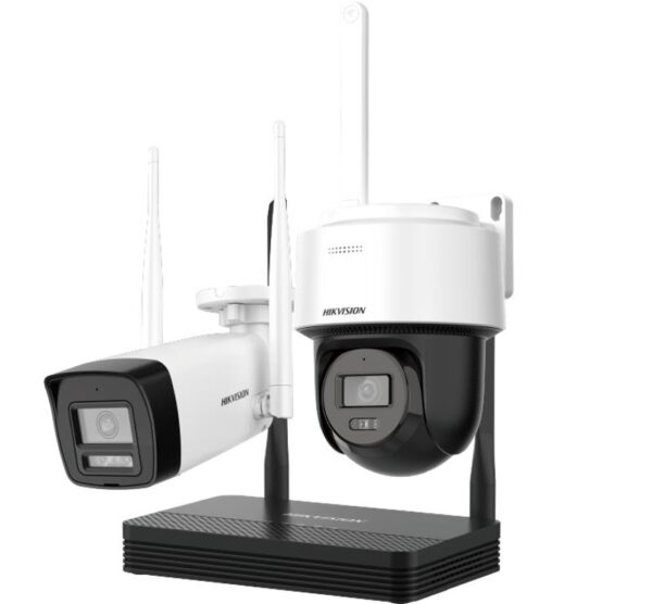 KIT NVS + Camara + PT 2MP WiFi IR30M NKS422W03H Hikvision